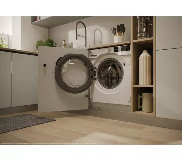 HOOVER H-WASH 400 BH4S69M6DB9J-80 Integrated WiFi-enabled 9 kg 1600 Spin Washing Machine (EX-DISPLAY/C)