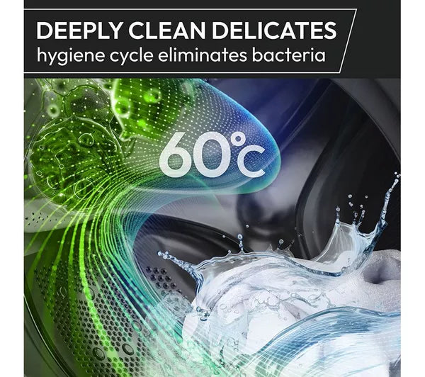 HOOVER H-WASH 400 BH4S69M6DB9J-80 Integrated WiFi-enabled 9 kg 1600 Spin Washing Machine (EX-DISPLAY/C)