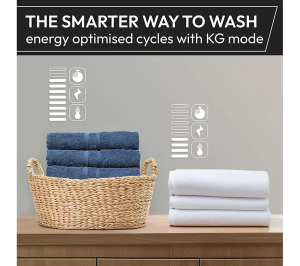 HOOVER H-WASH 400 BH4S69M6DB9J-80 Integrated WiFi-enabled 9 kg 1600 Spin Washing Machine (EX-DISPLAY/C)