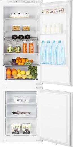 Hisense RIB312F4AWE Integrated 70/30 Frost Free Fridge Freezer with Sliding Door Fixing Kit - White (EX-DISPLAY/A)