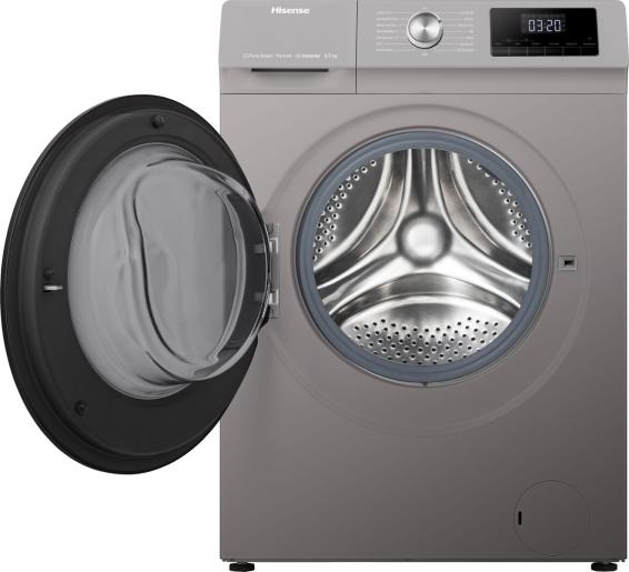 Hisense 3 Series WDQA8014EVJMT 8Kg / 5Kg Washer Dryer with 1400 rpm - Titanium (EX-DISPLAY/A)