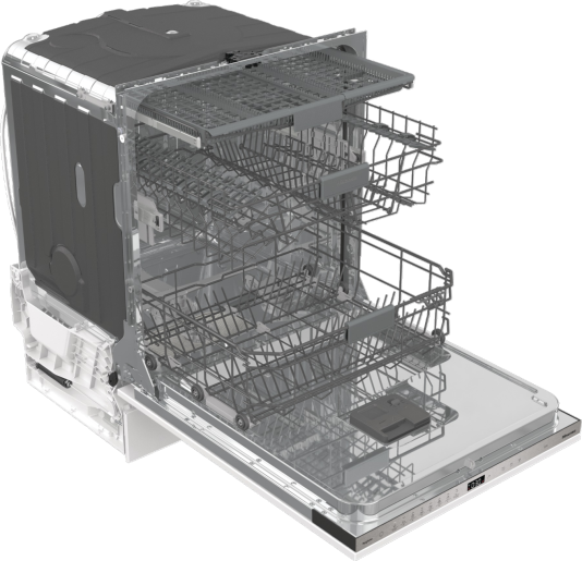 Hisense HV673C60UK Wifi Connected Fully Integrated Standard Dishwasher - Stainless Steel Control Panel with Fixed Door Fixing Kit (EX-DISPLAY/C)