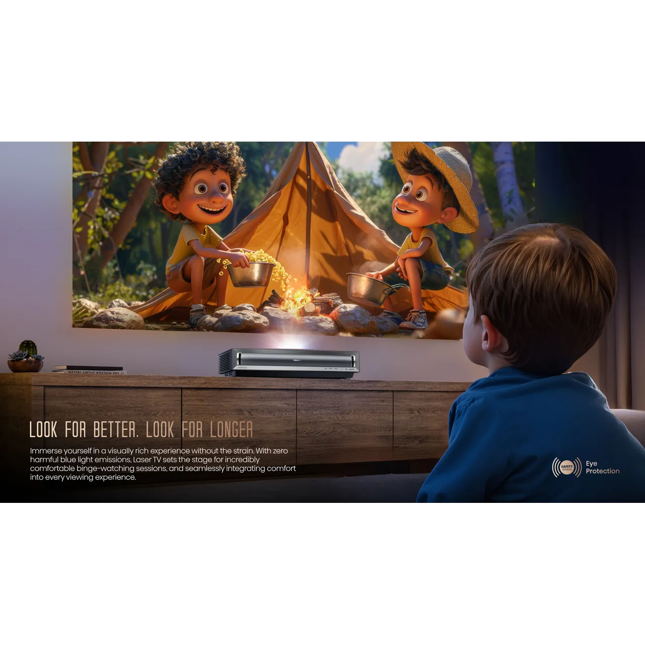 Hisense PX3 4K Ultra HD 4K Ultra HD Laser Projector - Grey (EX-DISPLAY/B)