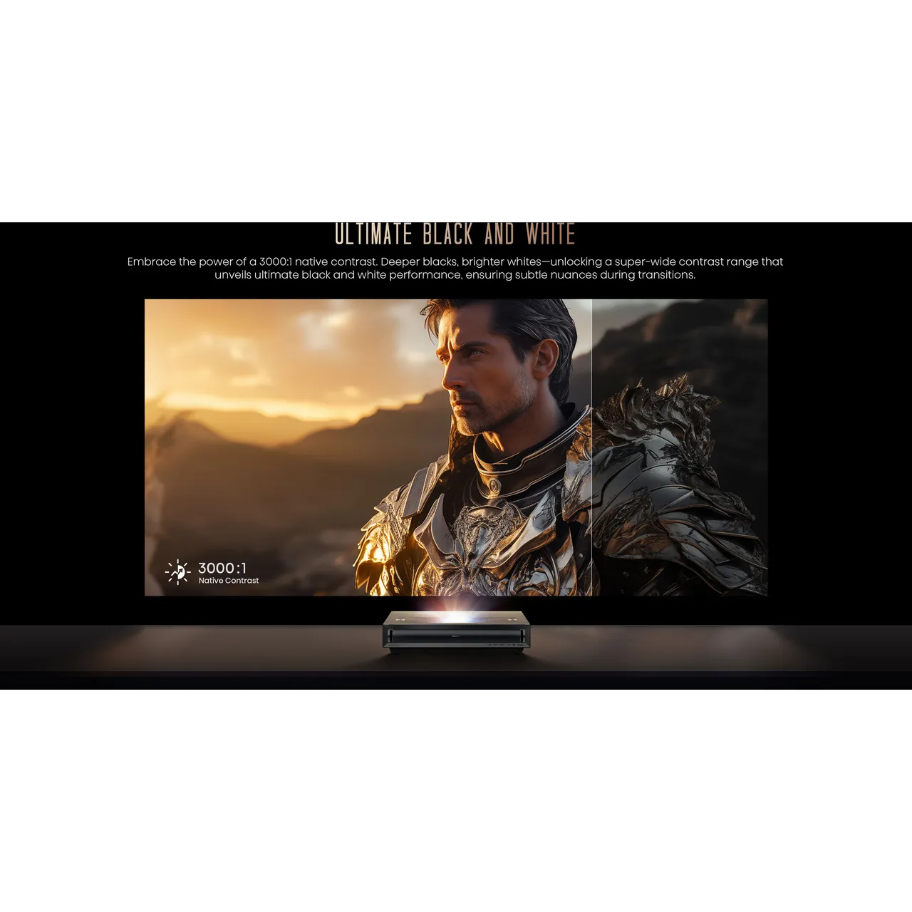 Hisense PX3 4K Ultra HD 4K Ultra HD Laser Projector - Grey (EX-DISPLAY/B)