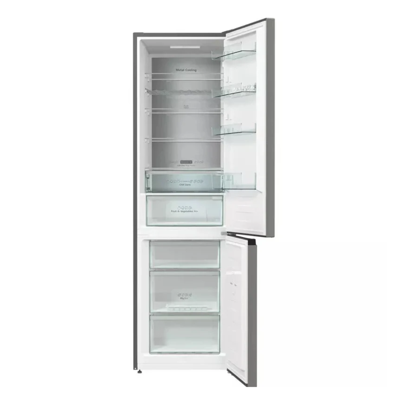 Hisense RB470N4SICUK Wifi Connected 60/40 Frost Free Fridge Freezer - Stainless Steel (EX-DISPLAY/C)