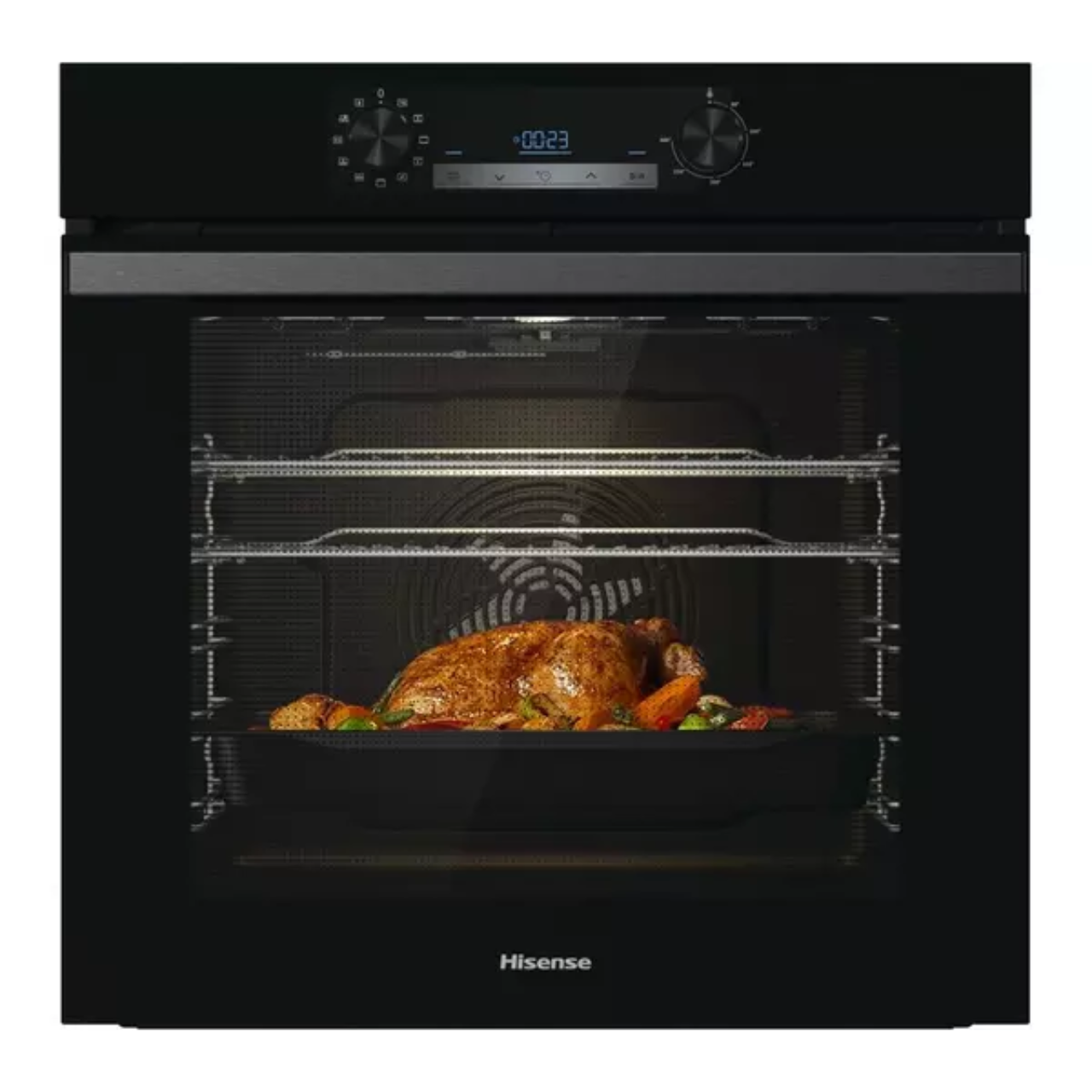 Hisense BI62212ABUK Built In Electric Single Oven - Black (EX-DISPLAY/A)