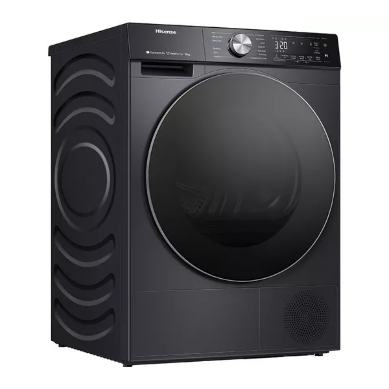 Hisense 5S Series DH5S102BB Wifi Connected 10Kg Heat Pump Tumble Dryer - Black - A+++ Rated (EX-DISPLAY/B)