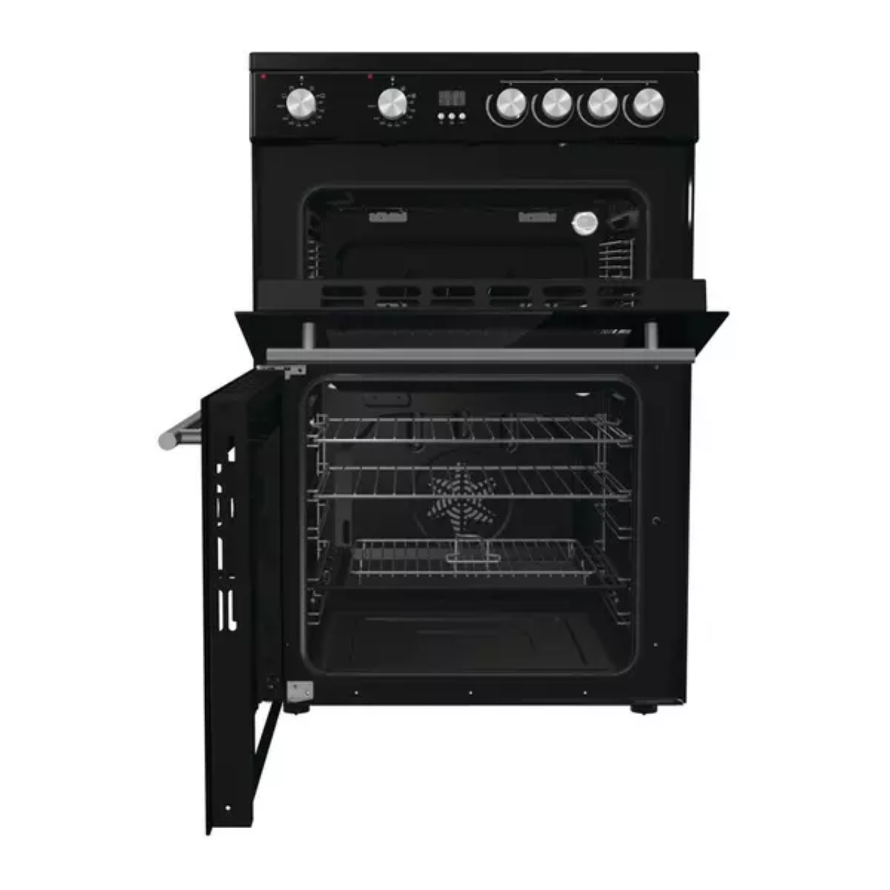 Hisense HDE3211BIBUK Electric Cooker with Induction Hob - Black - A Rated (EX-DISPLAY/B)