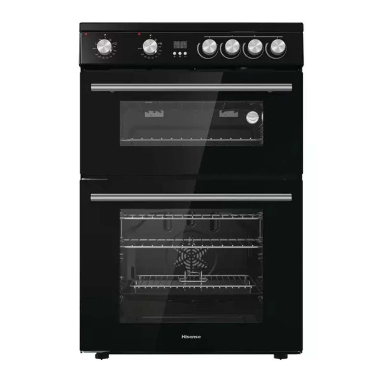 Hisense HDE3211BIBUK Electric Cooker with Induction Hob - Black - A Rated (EX-DISPLAY/B)