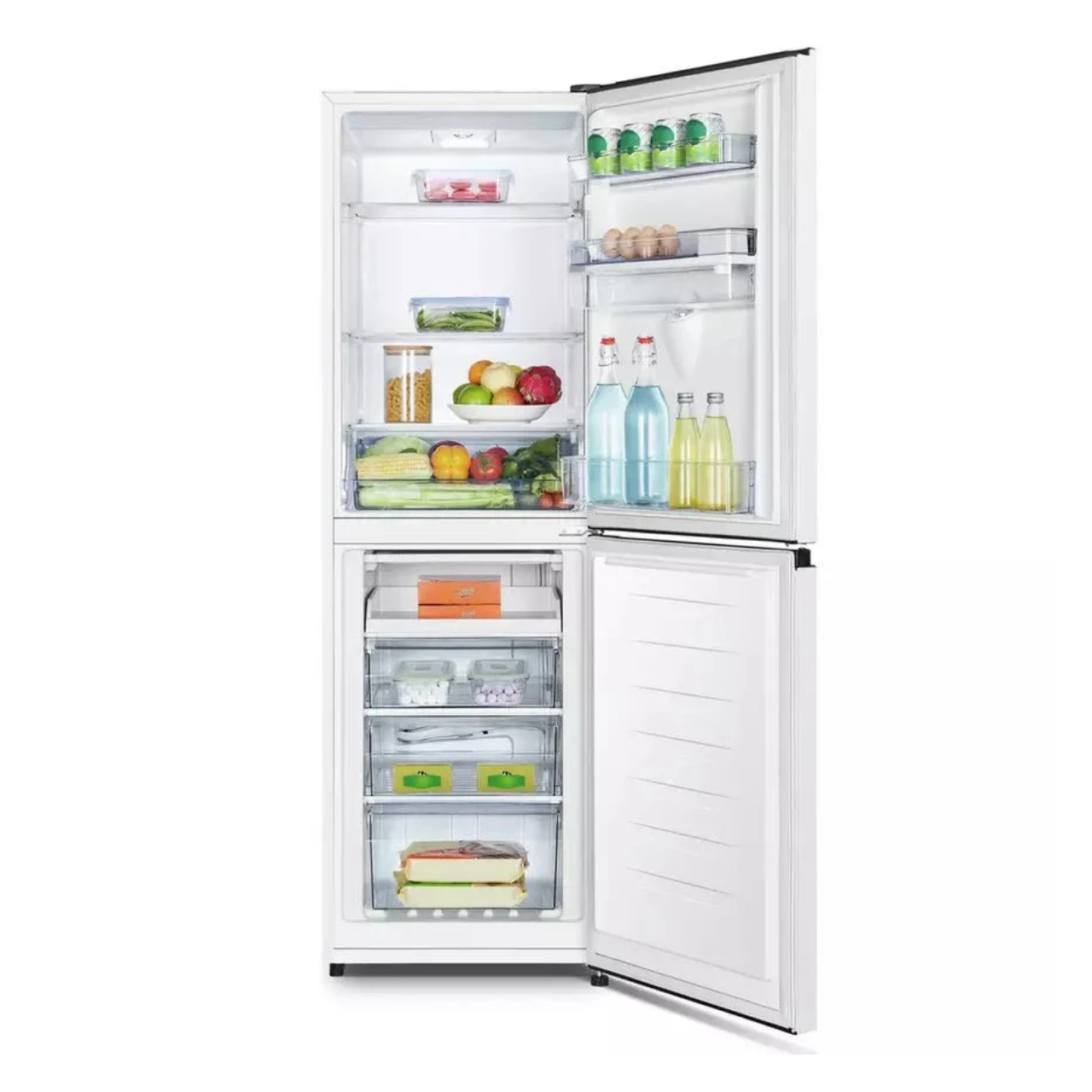 Fridgemaster MC55240DE Fridge Freezer - White (EX-DISPLAY/C)