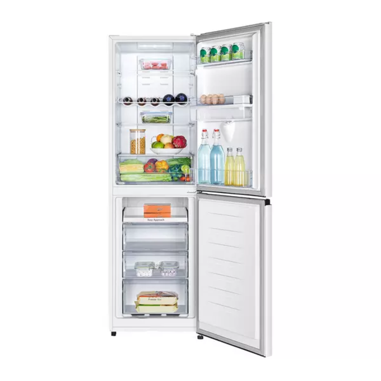 Hisense RB327N4WWE 50/50 No Frost Fridge Freezer - White (EX-DISPLAY/B)