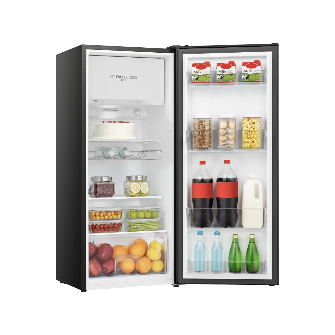 Hisense RR220D4BBE Fridge - Black (EX-DISPLAY/B)