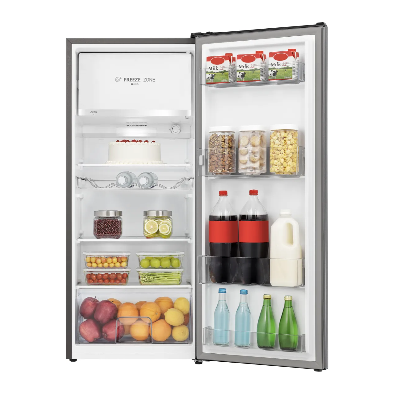 Hisense RR220D4BDE Fridge - Grey (EX-DISPLAY/C)