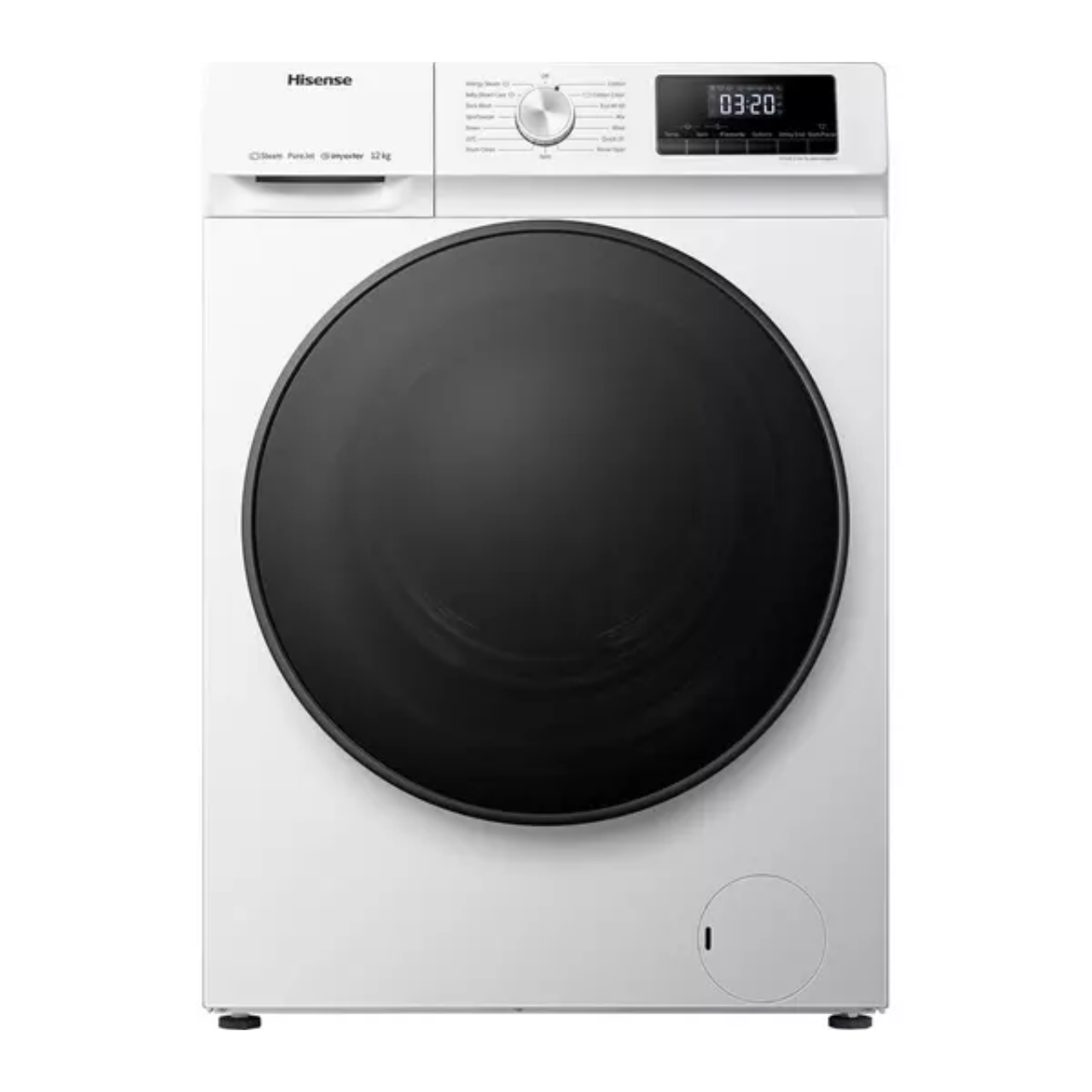 Hisense 3 Series WFQA1214EVJM 12kg Washing Machine with 1400 rpm - White - A Rated (EX-DISPLAY/C)