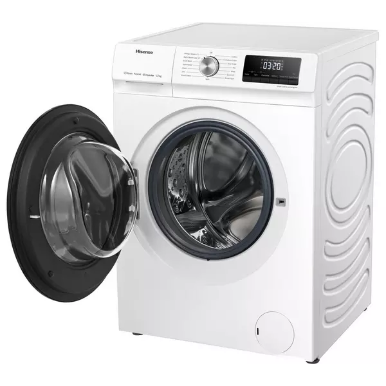 Hisense 3 Series WFQA1214EVJM 12kg Washing Machine with 1400 rpm - White - A Rated (EX-DISPLAY/B)