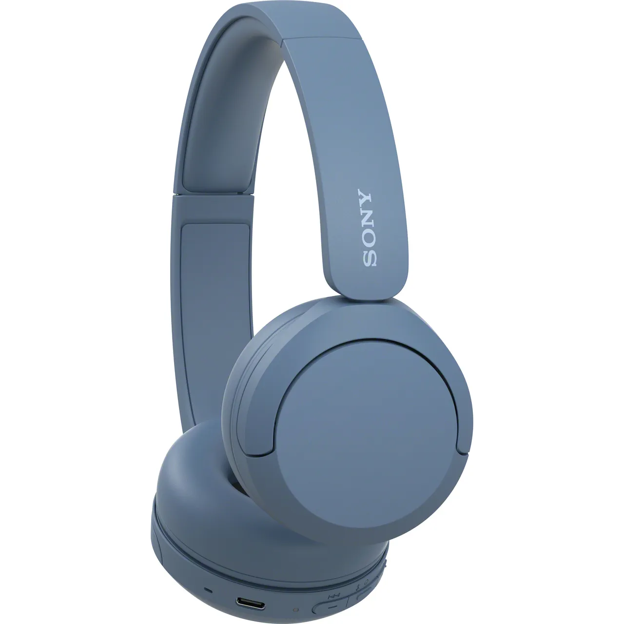 Sony WH-CH520 Wireless On-Ear Headphones - Blue