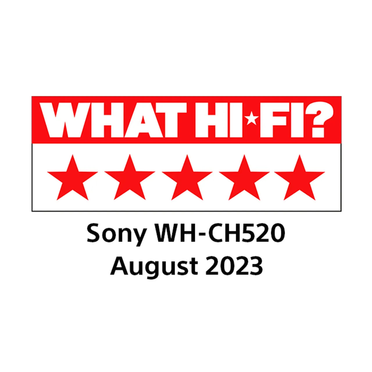 Sony WH-CH520 Wireless On-Ear Headphones - Cream