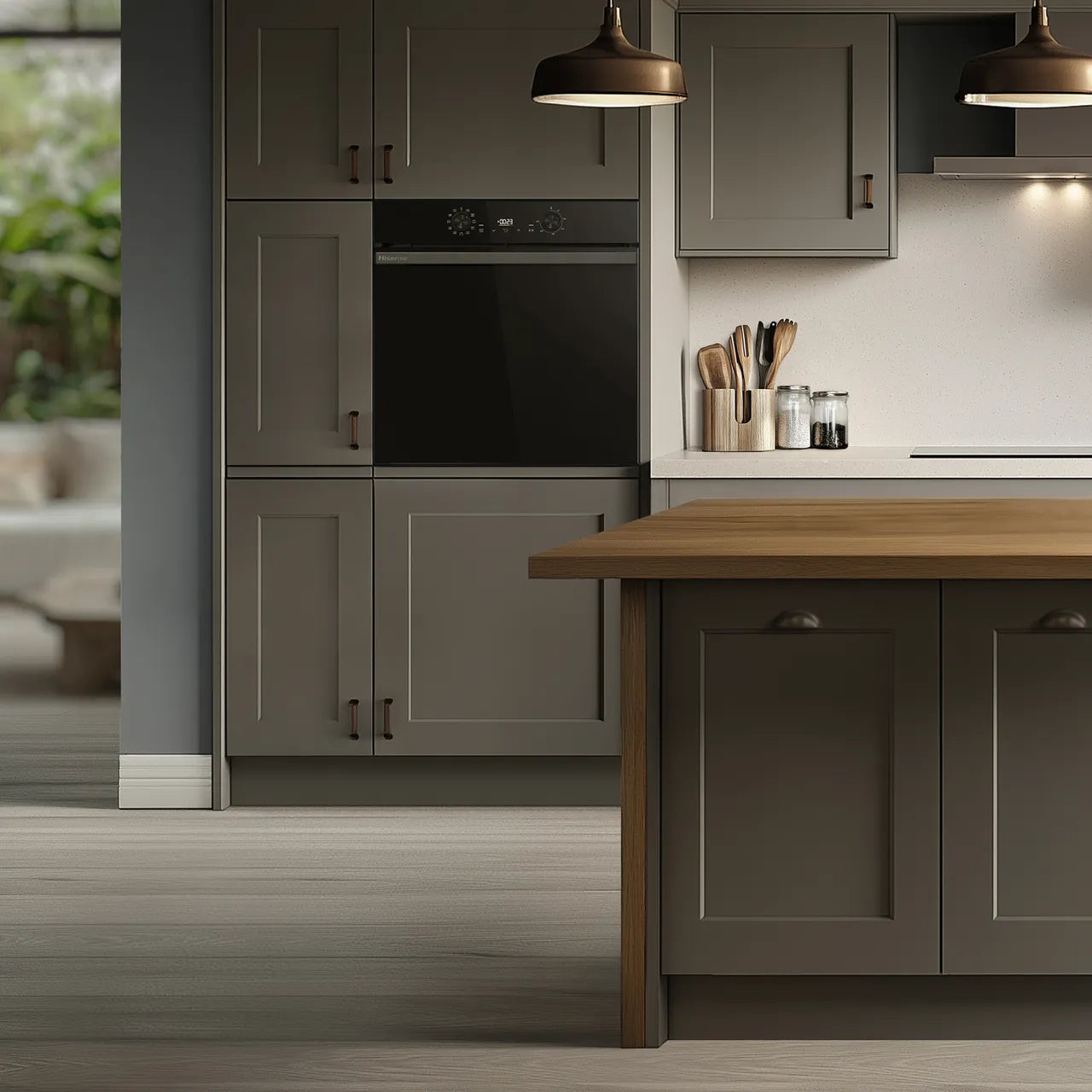 Hisense Hi2 BI622ABPGUK Built In Electric Single Oven - Jet Black - A Rated (EX-DISPLAY/A)
