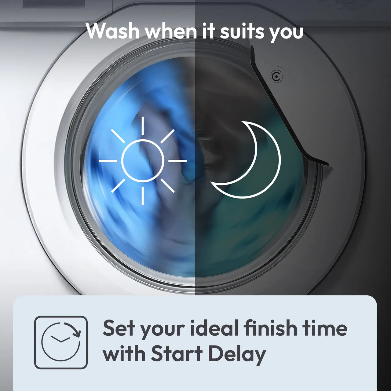 Candy Quick Pro GD 48S6-80 8kg Washing Machine with 1400 rpm - White - A Rated (EX-DISPLAY/A)