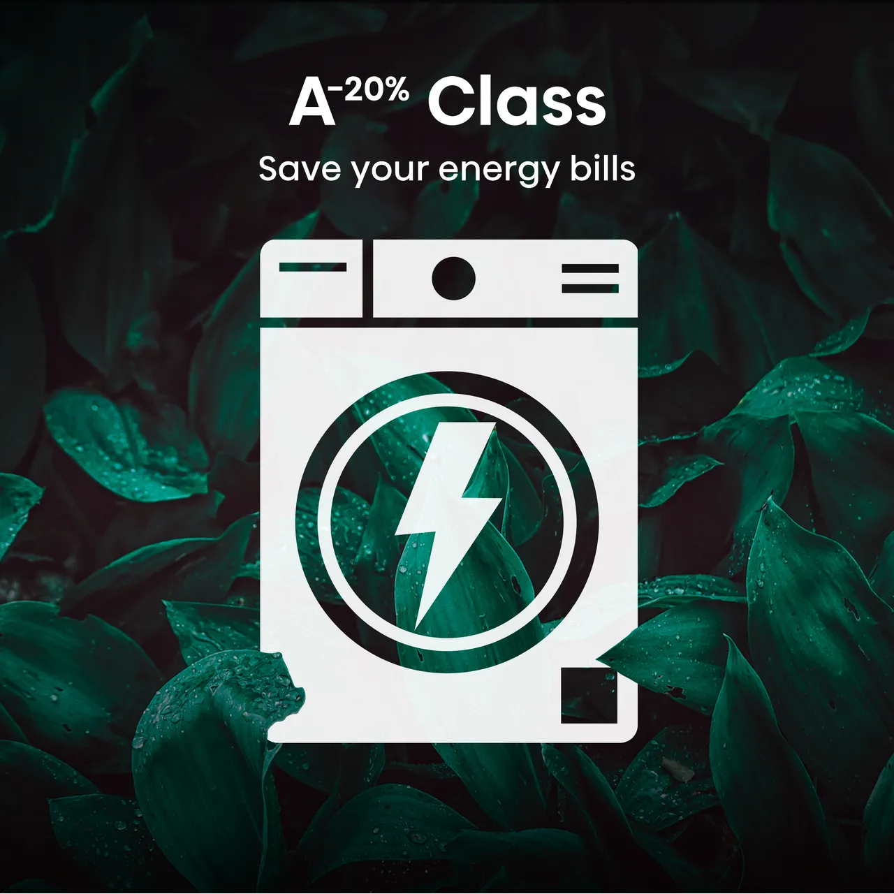 Hisense 1Q Series WF1Q8041BW 8kg Washing Machine with 1400 rpm - White - A Rated