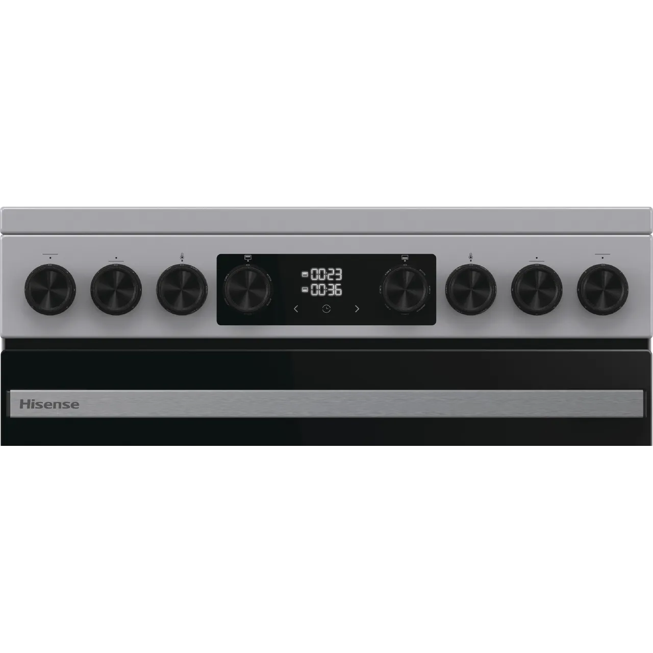 Hisense Hi6 Max HDCEC6C20X 60cm Electric Cooker with Ceramic Hob - Stainless Steel - A Rated (EX-DISPLAY/B)