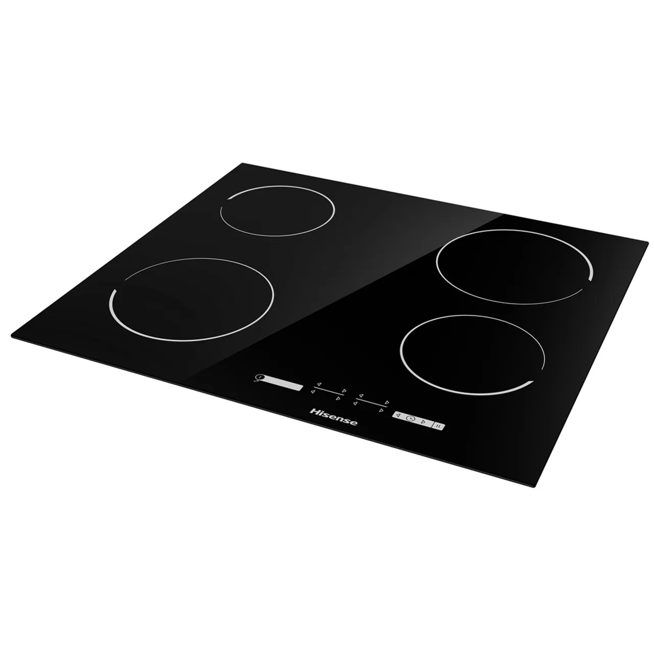 Hisense E6432C 60cm Ceramic Hob - Black