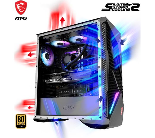 MSI MAG Infinite S3 14NUE7-1609UK Gaming PC Intel i7 14th Gen 16GB 1TB RTX 4070S