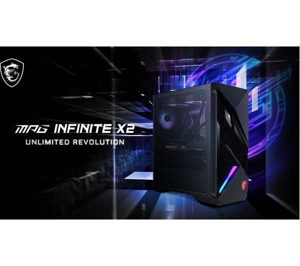 MSI MAG Infinite S3 14NUE7-1609UK Gaming PC Intel i7 14th Gen 16GB 1TB RTX 4070S