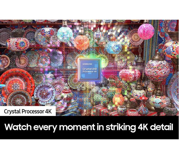 SAMSUNG UE65DU7100KXXU 65" Smart 4K Ultra HD HDR LED TV with Bixby