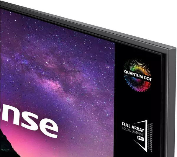HISENSE 65U8GQTUK 65" Smart 4K Ultra HD HDR QLED TV with Alexa & Google Assistant